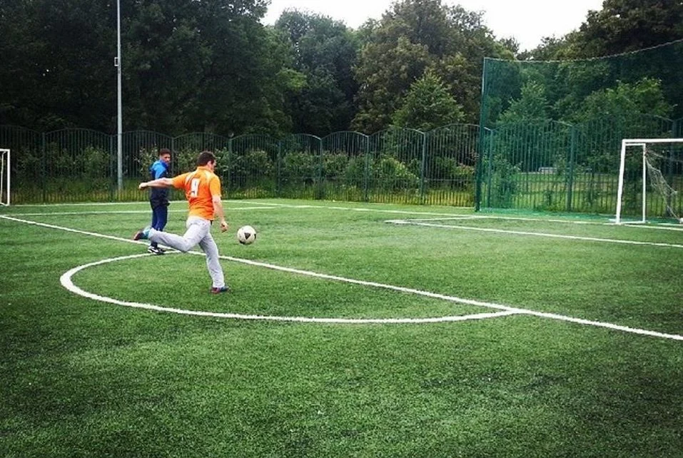 Футбольное поле в Таврическом саду 1 - фотография