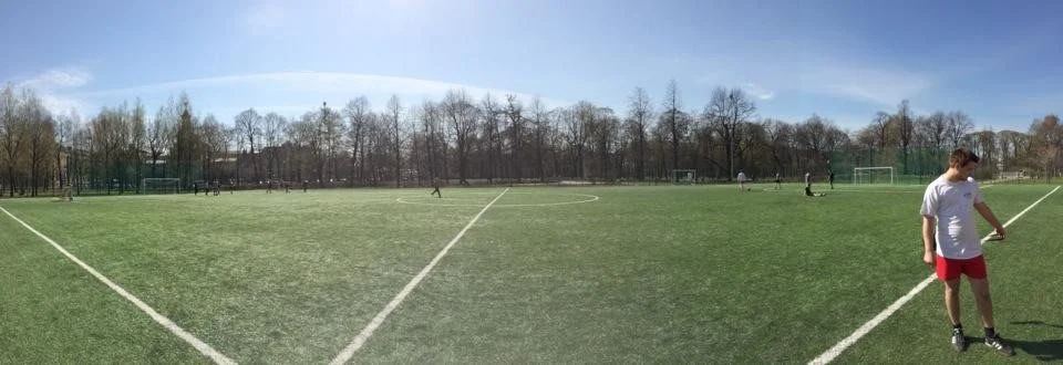 Футбольное поле в Таврическом саду 2 - фотография