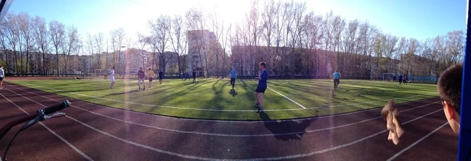 Стадион школы 383 - главная фотография